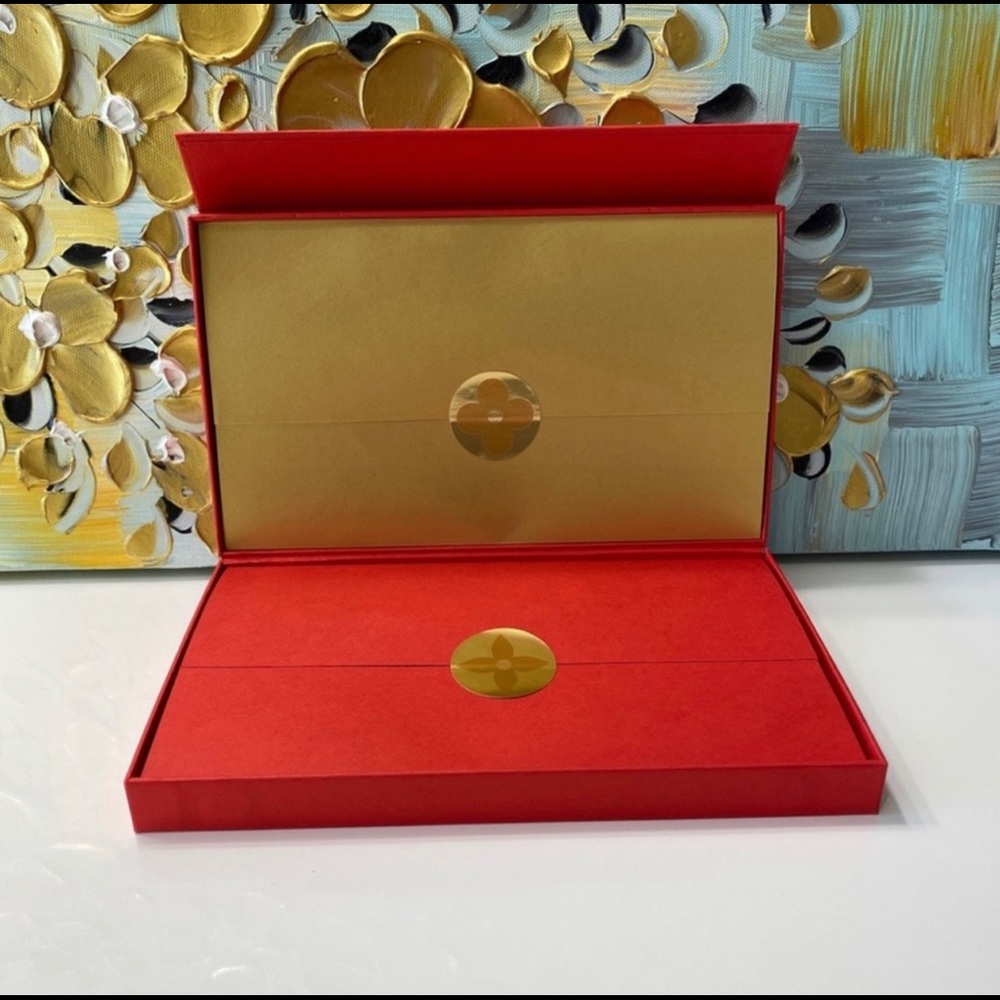 Louis Vuitton Red Lunar New Year Envelope Pouches